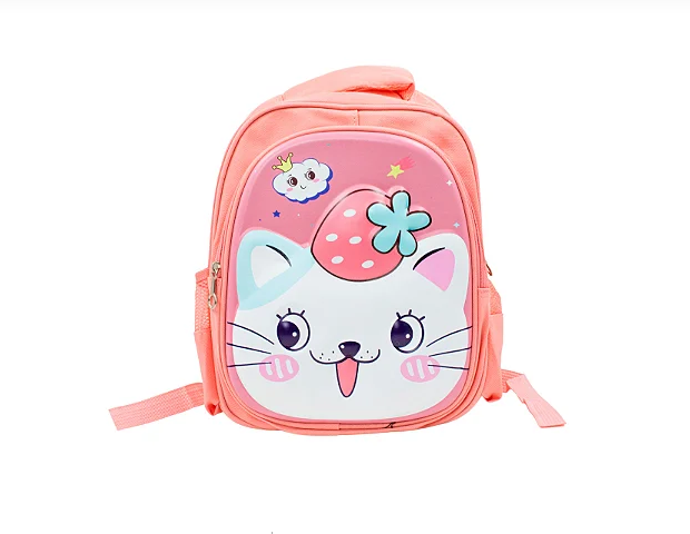 Mochila Escolar Infantil Bichinhos Bolsa De Costas Creche Alto Relevo Loja Ammix