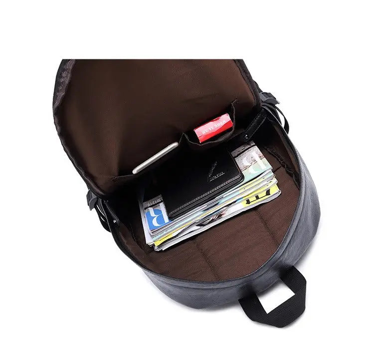 Mochila de Couro Loja Ammix