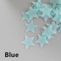100 Stars Glow In The Dark 3d Pvc Fluorescent Luminous Wall Sticker For Bedroom Ceiling Loja Ammix
