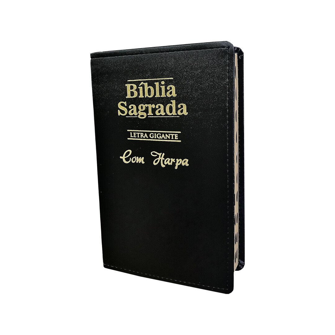 Bíblia Sagrada Letra Gigante Com Harpa Cristã - Loja Ammix