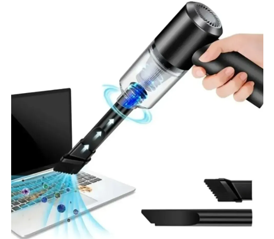 Mini Aspirador De Pó Automotivo Profissional 120W Sem Fio Recarregável - Loja Ammix
