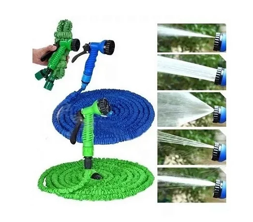 Mangueira Jardim Expansível Resistente Jatos D`Água - Loja Ammix