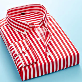 Camisa Masculina Social Manga Longa - Loja Ammix