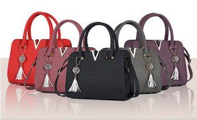 Bolsa de Ombro Feminina Couro Sintético - Loja Ammix