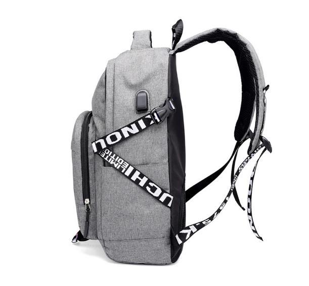 USB School Bag for boys girls Backpack Casual Rucksack Daypack Oxford Travel Fashion Laptop Backpacks Man Mochila Unisex Design - Loja Ammix