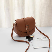Bolsa de Couro Transversal Feminina - Loja Ammix