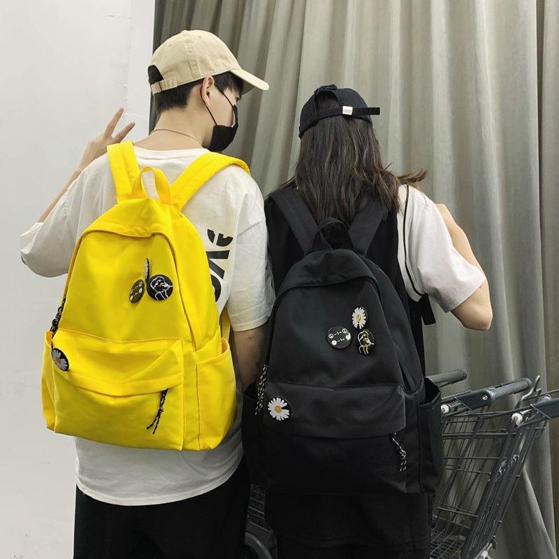 High school student bag couples backpack - Loja Ammix