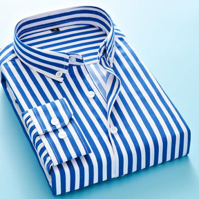Camisa Masculina Social Manga Longa - Loja Ammix