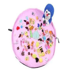 Portable Kids Toy Storage Bag And Play Mat Lego Toys Organizer Bin Box Baby Fashion Practical Storage Bags EJ880524 - Loja Ammix