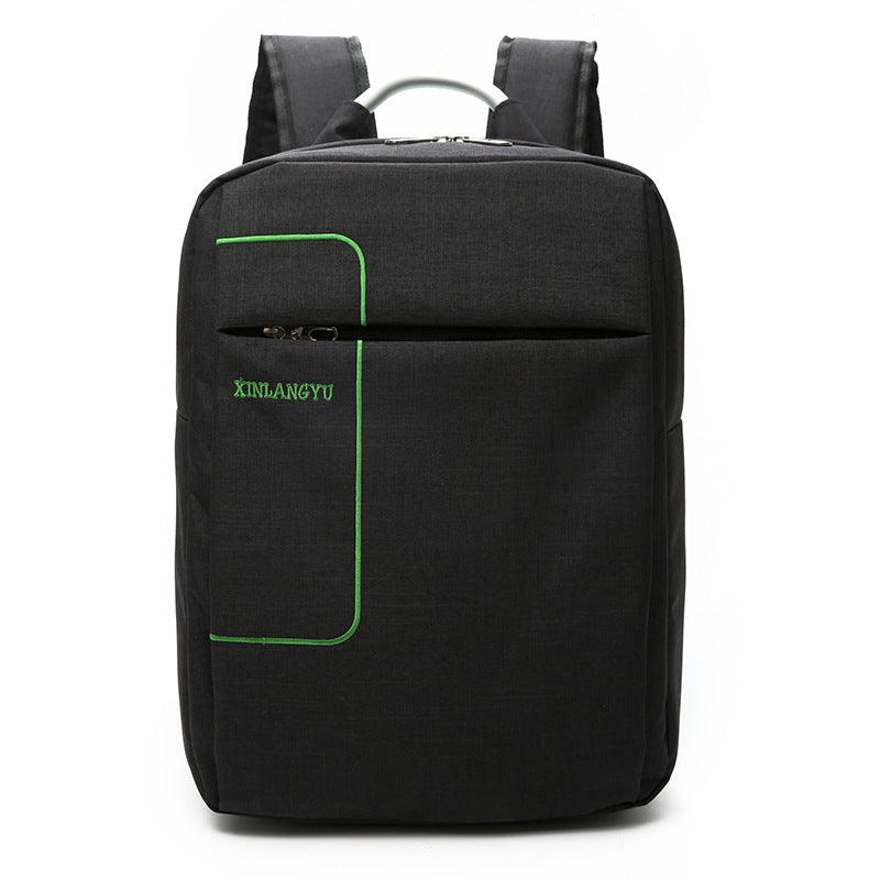 2020 new men's college students leisure backpack Korean wind bag computer bag business documents - Loja Ammix