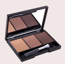 Paleta de Sombras para Sobrancelha de 3 Cores - Loja Ammix
