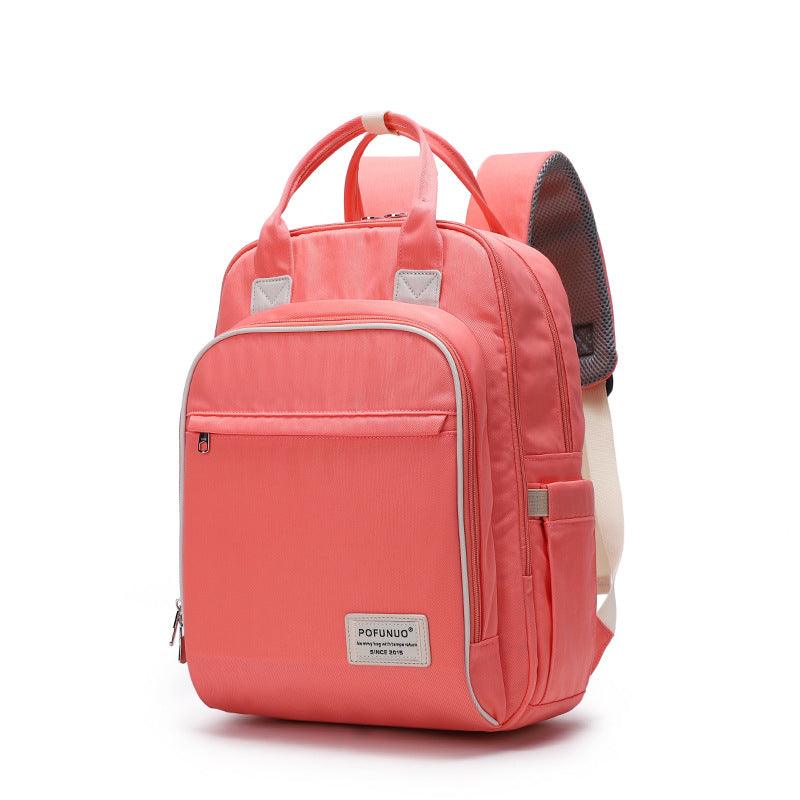 Bottle Heating Multi-Function Mommy Bag Waterproof Travel Baby Backpack With USB Interface - Loja Ammix