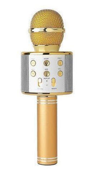 Microfone sem Fio com Alto falante Musicbox - Loja Ammix