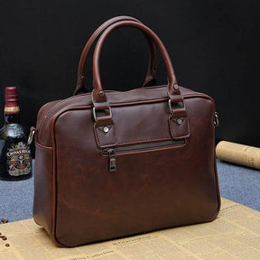 Bolsa Social de Couro Masculina - Loja Ammix