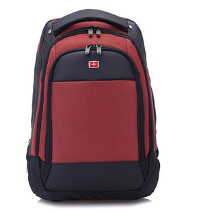 Swiss Army knife double shoulder bag can customize LOGO 15.6 inch computer bag business travel bag - Loja Ammix