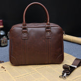Bolsa Social de Couro Masculina - Loja Ammix
