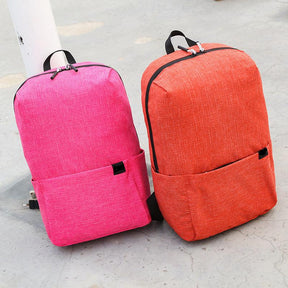 Colorful small backpack outdoor sports student school bag - Loja Ammix