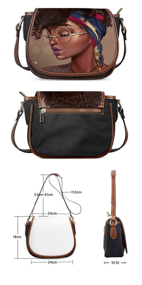 Print Shoulder Bag Ladies Messenger Bag Luxury Designer Female Bag PU Print on Demand - Loja Ammix