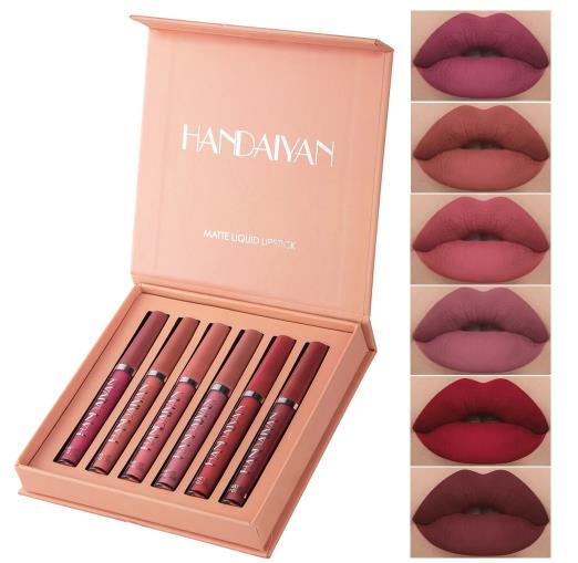 Kit Batom Líquido Matte das Divas 6 Unidades 16H - Loja Ammix