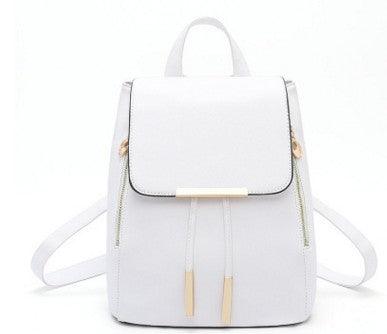 Women Backpack High Quality PU Leather Mochila Escolar School Bags For Teenagers Girls Top-handle Backpacks Herald Fashion - Loja Ammix