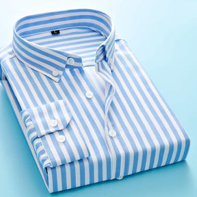 Camisa Masculina Social Manga Longa - Loja Ammix