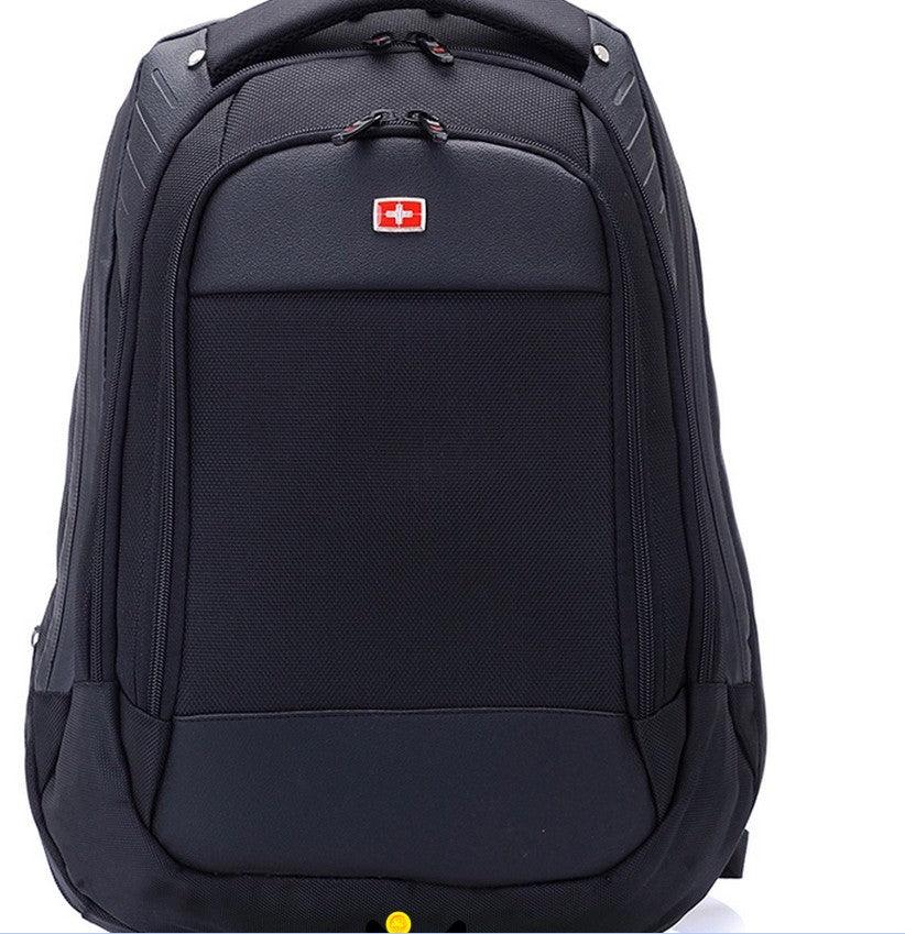 Swiss Army knife double shoulder bag can customize LOGO 15.6 inch computer bag business travel bag - Loja Ammix