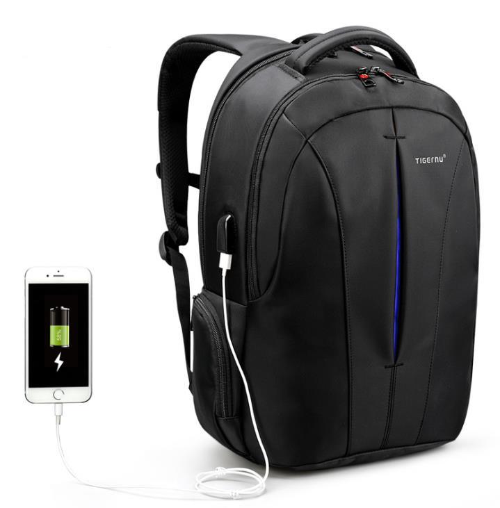 Shoulder computer bag student bag business travel backpack - Loja Ammix
