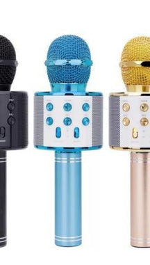 Microfone sem Fio com Alto falante Musicbox - Loja Ammix