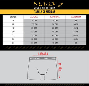 Kit Cuecas Boxer - Loja Ammix
