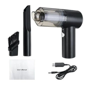 Mini Aspirador De Pó Automotivo Profissional 120W Sem Fio Recarregável - Loja Ammix