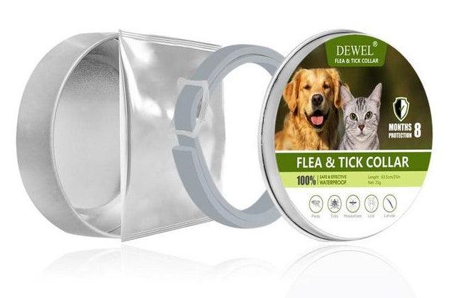 Coleira Anti-Pulga  a Prova de Àgua para Cães e Gatos - Loja Ammix