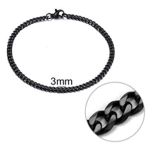 Pulseira de Corrente Masculina Aço Inoxidável - Loja Ammix
