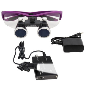 Lupa Dental Binocular Médico 2.5/3.5x420 - Loja Ammix