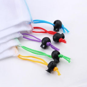 Kit Sacos Reutilizáveis Coloridos - Loja Ammix