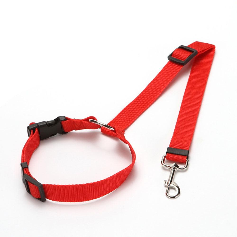 Pet Products Universal Practical Cat Dog Safety Adjustable Car Seat Belt Harness Leash Puppy Seat-belt Travel Clip Strap Leads - Loja Ammix