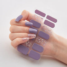 Four Sorts of Nail Stickers Fashion Nail Wraps Self Adhesive Manicure Decoracion Nail Strips Nail Sticker Set Nail Art - Loja Ammix
