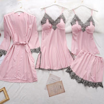 Conjunto de Pijama de Seda - Loja Ammix