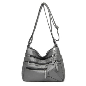 Bolsa de Ombro Feminina de Couro Designer de Luxo - Loja Ammix