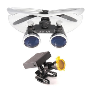 Lupa Dental Binocular Médico 2.5/3.5x420 - Loja Ammix