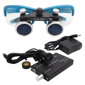Lupa Dental Binocular Médico 2.5/3.5x420 - Loja Ammix