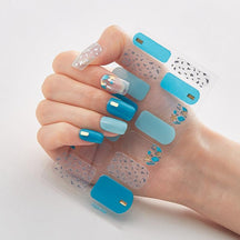 Four Sorts of Nail Stickers Fashion Nail Wraps Self Adhesive Manicure Decoracion Nail Strips Nail Sticker Set Nail Art - Loja Ammix