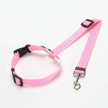 Pet Products Universal Practical Cat Dog Safety Adjustable Car Seat Belt Harness Leash Puppy Seat-belt Travel Clip Strap Leads - Loja Ammix