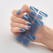 Four Sorts of Nail Stickers Fashion Nail Wraps Self Adhesive Manicure Decoracion Nail Strips Nail Sticker Set Nail Art - Loja Ammix