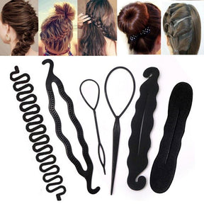 Kit de Acessórios de Cabelo para Vários Estilos de Penteado - Loja Ammix