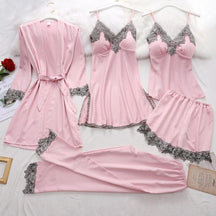 Conjunto de Pijama de Seda - Loja Ammix