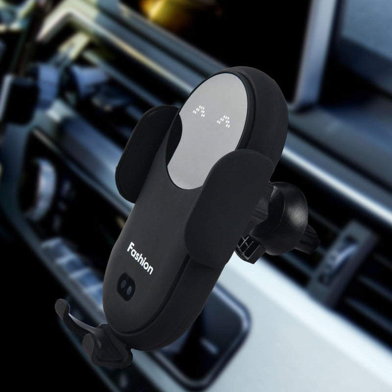 Carregador Inteligente sem Fio com Suporte de Telefone para Carro - Loja Ammix
