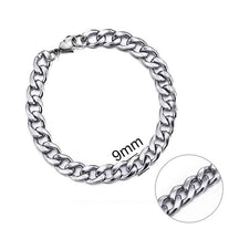 Pulseira de Corrente Masculina Aço Inoxidável - Loja Ammix