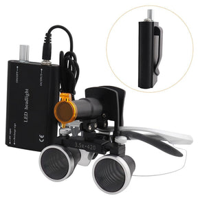 Lupa Dental Binocular Médico 2.5/3.5x420 - Loja Ammix