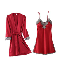 Conjunto de Pijama de Seda - Loja Ammix