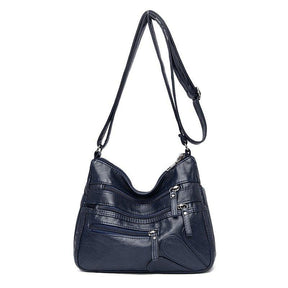 Bolsa de Ombro Feminina de Couro Designer de Luxo - Loja Ammix